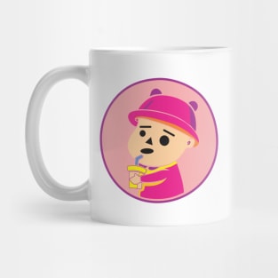 bubble tea boy Mug